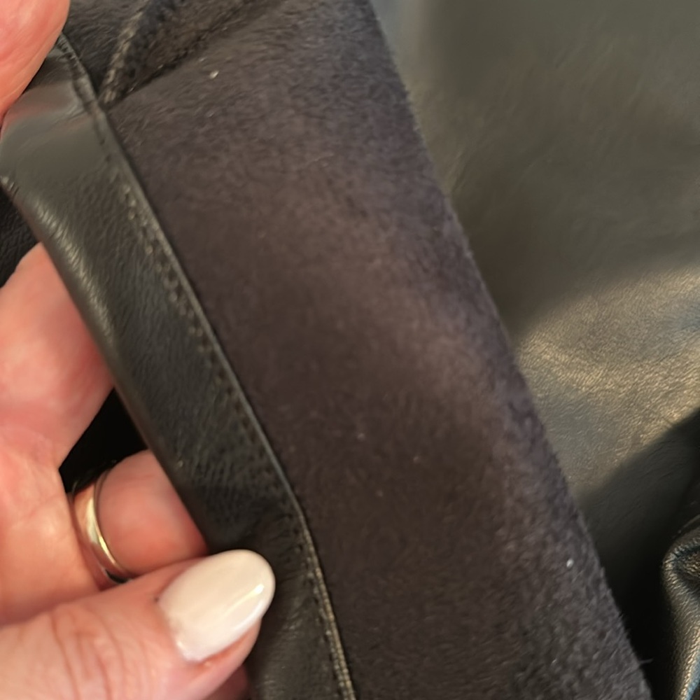 Boden faux leather pants. Size 8. NWT - Picture 7 of 7